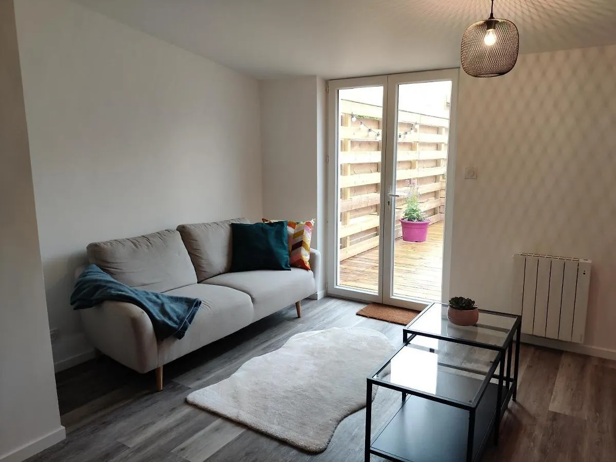 Joli Appartement Avec Jardin-Terrasse Prive Brest France